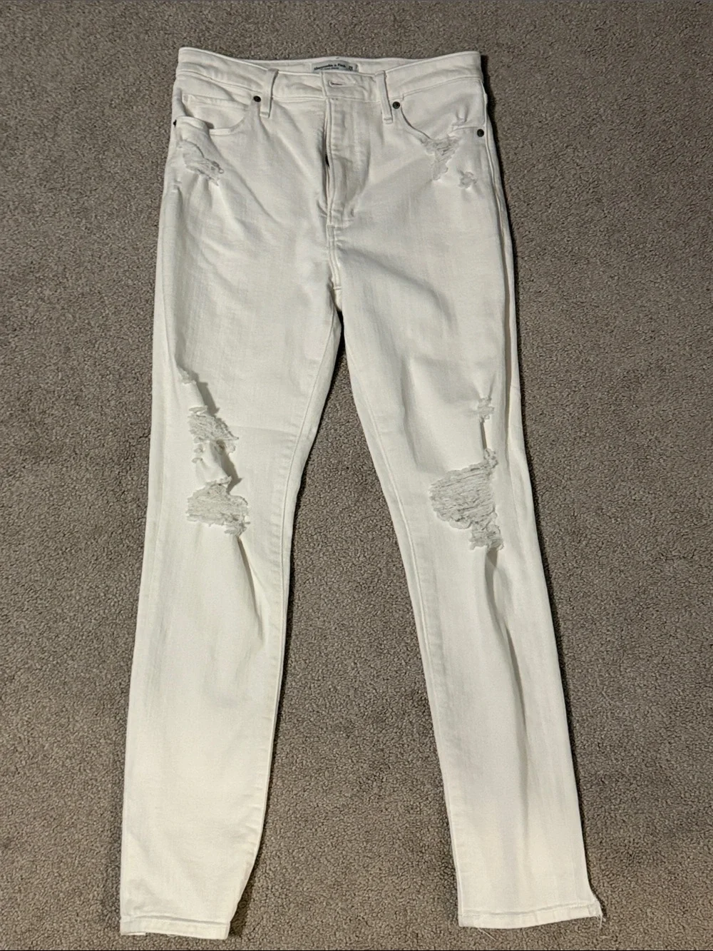 Abercrombie Distressed Women's Skinny Jeans